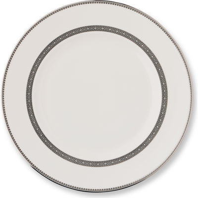 selfridges Bone China Plate Lace Platinum 27cm- Buy online at McGrocer