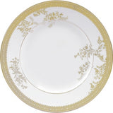 Lace Gold fine bone china plate 20cm, imported from the UK