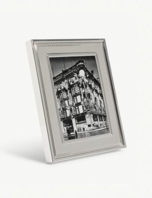 Vera Wang Wedgwood silver-plated photo frame 13x18cm, UK version