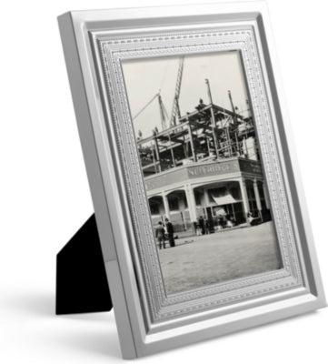 With Love silver-plated picture frame 8x10 (British brand)
