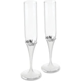 Vera Wang Wedgwood Infinity toasting flute set, UK version
