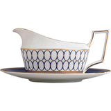 Wedgwood Renaissance Gold sauce boat fine bone china, imported from the UK