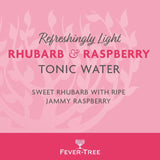 Fever-Tree Light Rhubarb & Raspberry Tonic    500ml GOODS M&S   