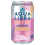 Aqua Libra Raspberry and Blackcurrant Infused Sparkling Water    330ml GOODS M&S   