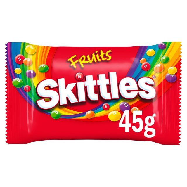 Skittles Vegan Chewy Sweets Fruit Flavoured Bag   45g GOODS M&S   