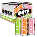 DRTY Vodka Seltzer Mixed Pack   12 x 330ml GOODS M&S   