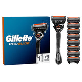 Gillette ProGlide Manual Razor + 9 Razor Blades Pack GOODS M&S   