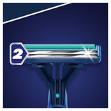 Gillette Blue II Plus Slalom Disposable Razors   8 per pack GOODS M&S   