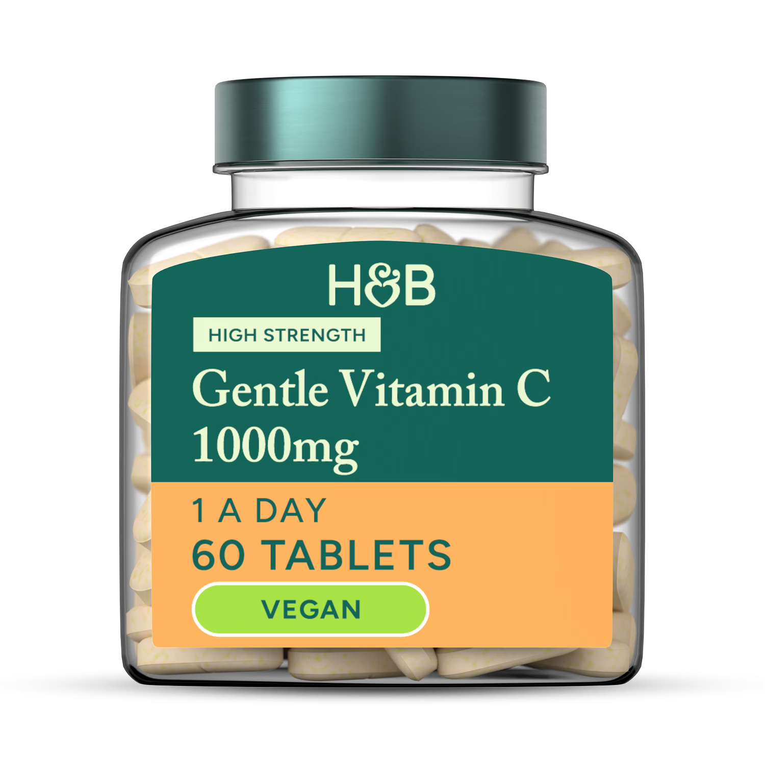 Holland & Barrett Gentle Vitamin C Tablets 1000mg 60 tablets, UK version