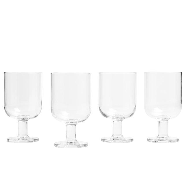 M&S Tribeca Clear Stackable Wine Glasses Set   4 per pack GOODS M&S   