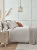 Egyptian cotton duvet cover set with 400 thread count (British brand)