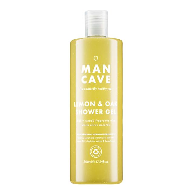 ManCave Lemon & Oak Shower Gel   500ml GOODS M&S   