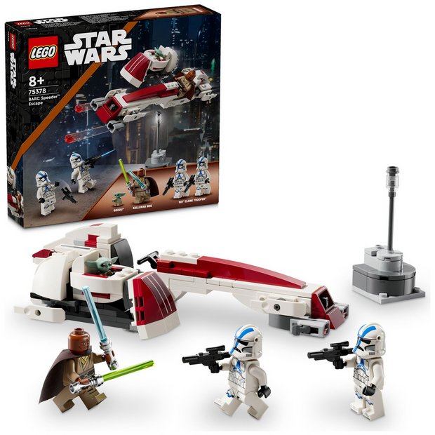 LEGO Star Wars BARC Speeder Escape building set, UK version