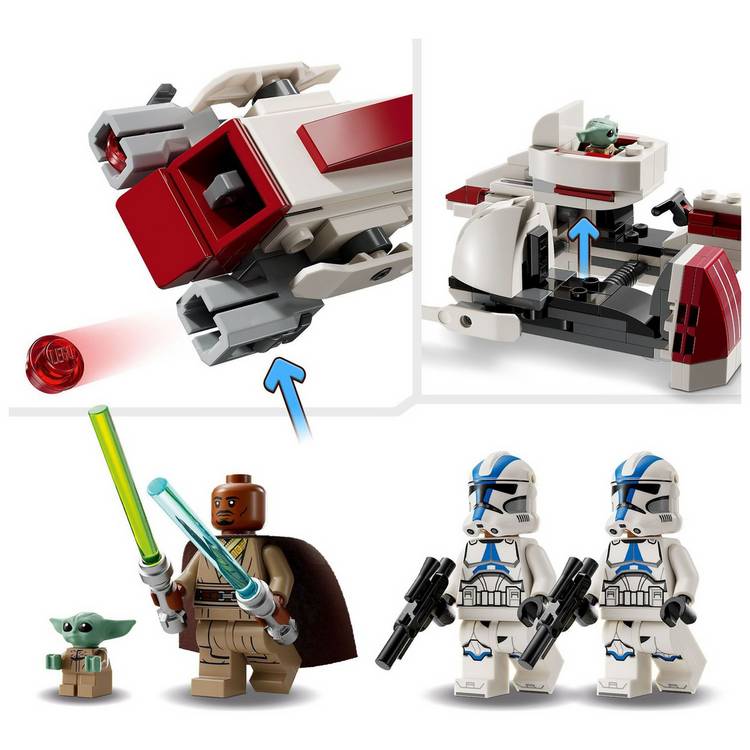 LEGO Star Wars BARC Speeder Escape building set, UK version
