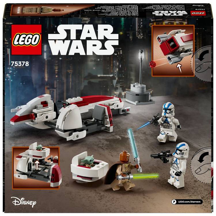 LEGO Star Wars BARC Speeder Escape building set, UK version