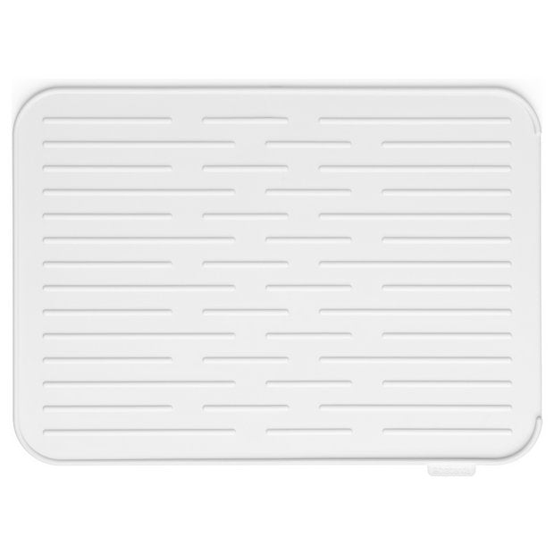 Brabantia silicone dish drying mat light grey, UK version