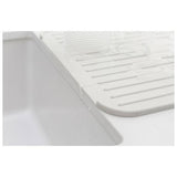 Brabantia silicone dish drying mat light grey, UK version