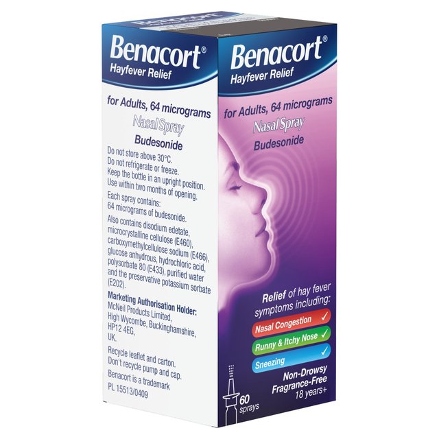 Benacourt Hayfever Relief Spray   10ml GOODS M&S   