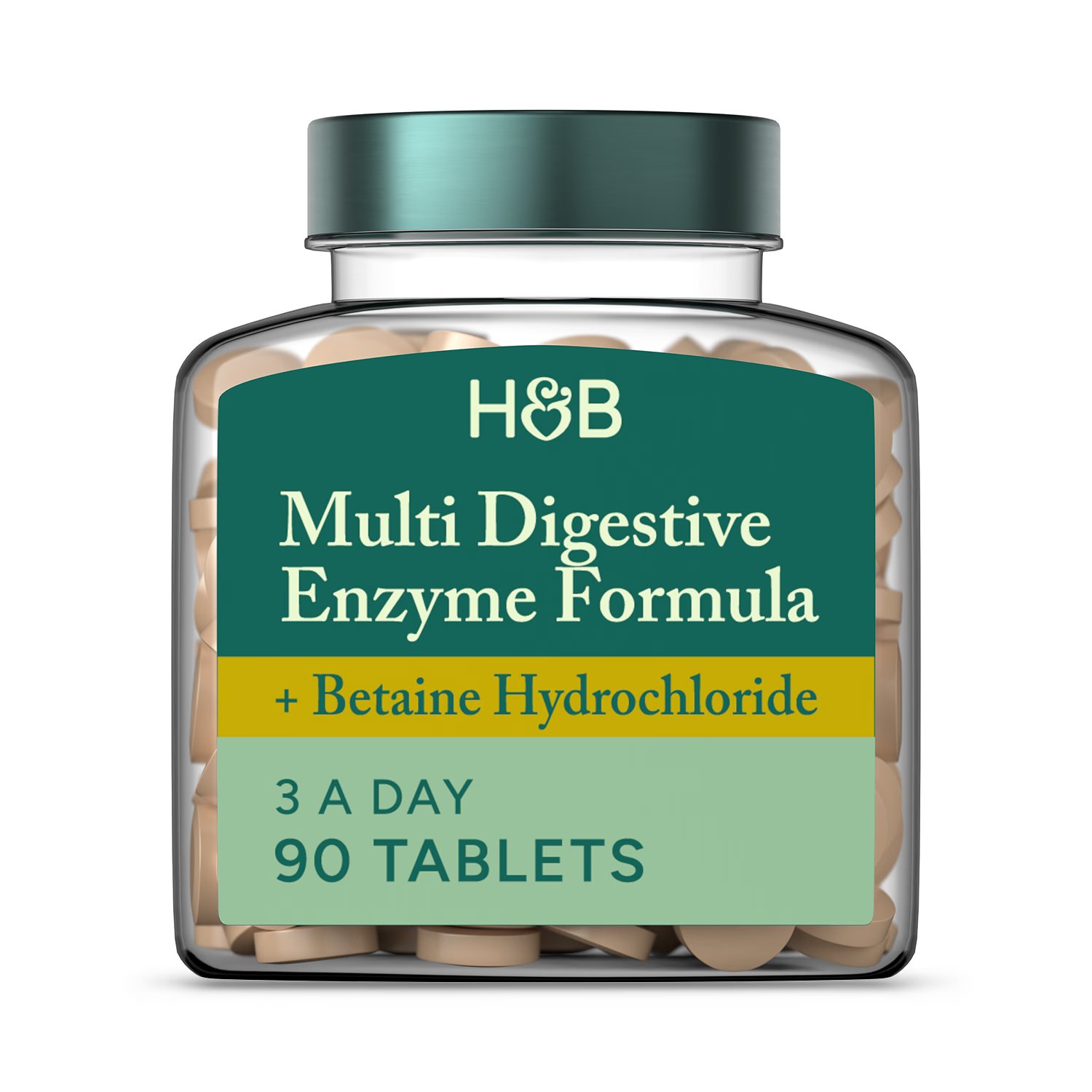 Holland & Barrett multi-digestive enzyme tablets 90 count, UK version