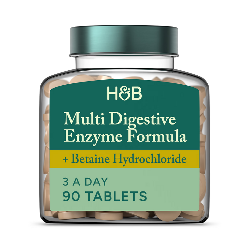 Holland & Barrett multi-digestive enzyme tablets 90 count, UK version