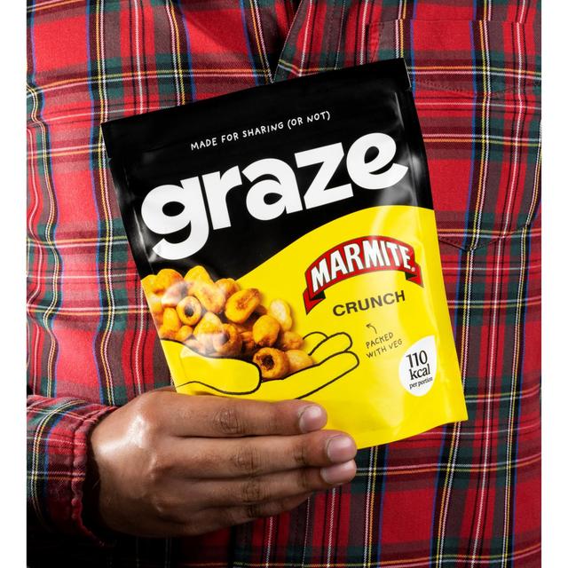 Graze Marmite Mixed Vegan Sharing Snacks   100g GOODS M&S   