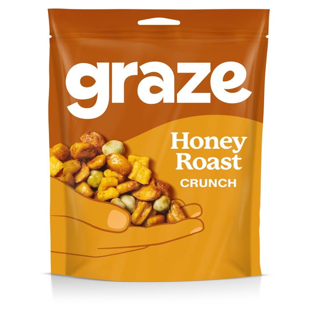 Graze Honey Roast Mixed Sharing Snacks   100g