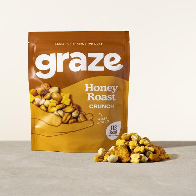 Graze Honey Roast Mixed Sharing Snacks   100g