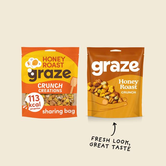 Graze Honey Roast Mixed Sharing Snacks   100g GOODS M&S   