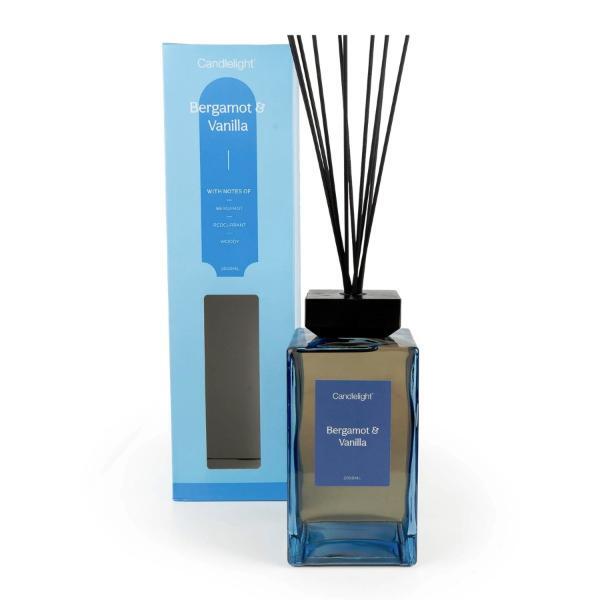 Candleight reed diffuser Bergamot and Vanilla 2000ml, imported from the UK