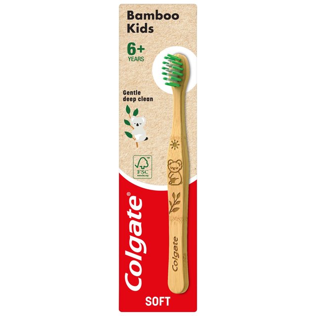 Colgate Kids Bamboo Charcoal Soft Toothbrush 6+ Years GOODS M&S   