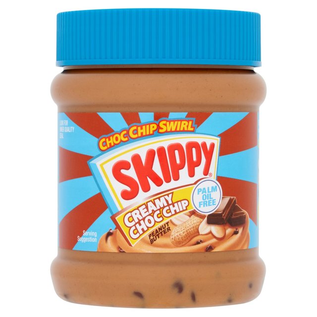 Skippy Smooth Choc Chip Swirl   340g GOODS M&S   