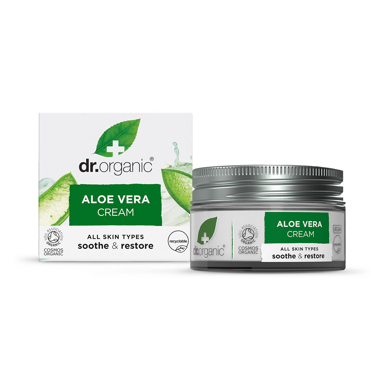 Dr Organic Aloe Vera Concentrated Cream 50ml - British product