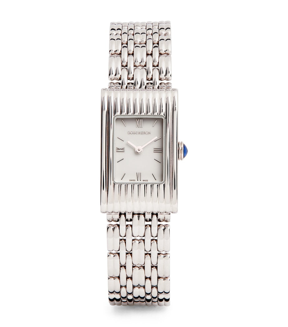 Boucheron stainless steel Reflet watch 18mm - British product