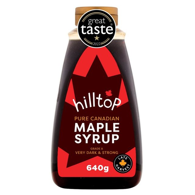 Hilltop Very Dark Maple Syrup   640g GOODS M&S   