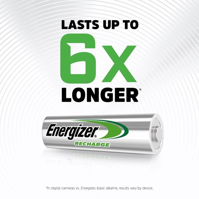 Energizer Extreme AA Rechargeable Batteries   4 per pack GOODS M&S   