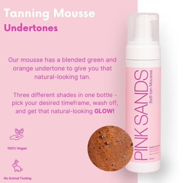 Pink Sands Tanning Mousse  Light to Ultra Dark 200ml GOODS Superdrug   