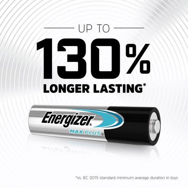 Energizer Max Plus AAA   10 per pack GOODS M&S   