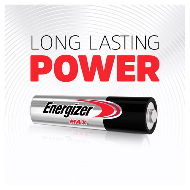 Energizer Max AAA Batteries Alkaline   6 per pack GOODS M&S   