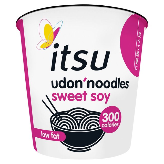 itsu sweet soy udon noodles pot   180g