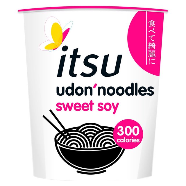 itsu sweet soy udon noodles pot   180g