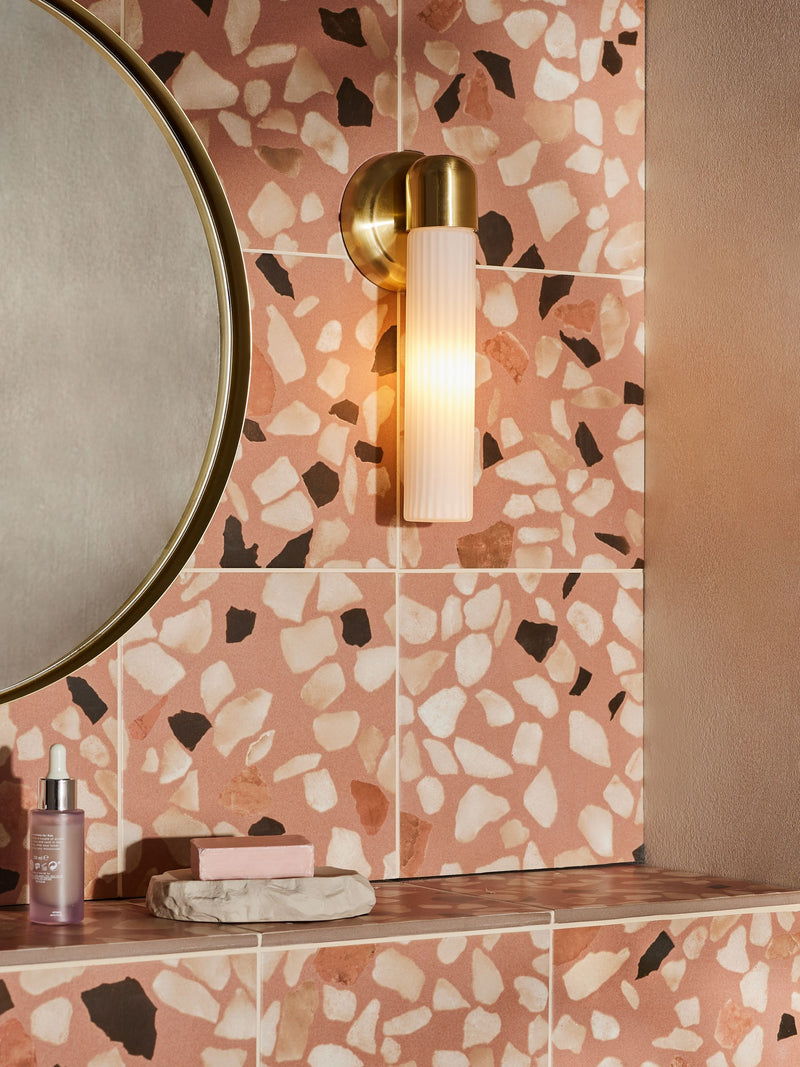 MADE.COM Brass Stella wall light 27cm, UK version