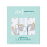 Aden + Anais Washcloths Dumbo   3 per pack GOODS M&S   