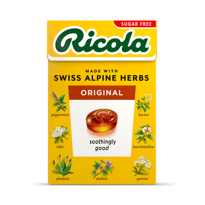 Holland & Barrett Ricola Original Swiss Herbal Sugar Free Sweets 45g- Buy online at McGrocer