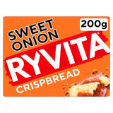 Ryvita Crispbread Sweet Onion Crackers   200g GOODS M&S   