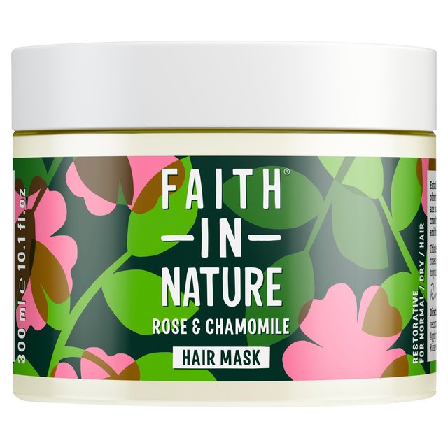 Faith in Nature Wild Rose & Chamomile Restoring Hair Mask   300ml