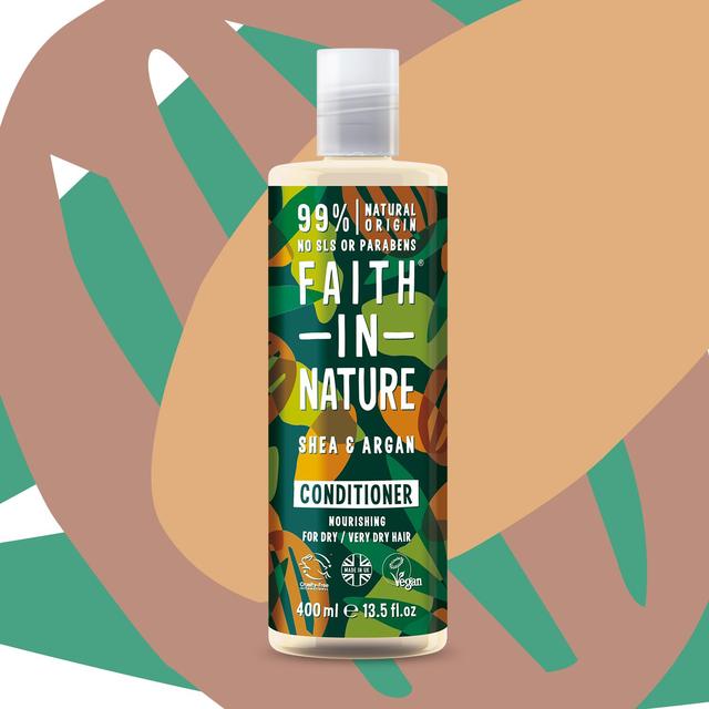 Faith in Nature Shea & Argan Conditioner   400ml GOODS M&S   