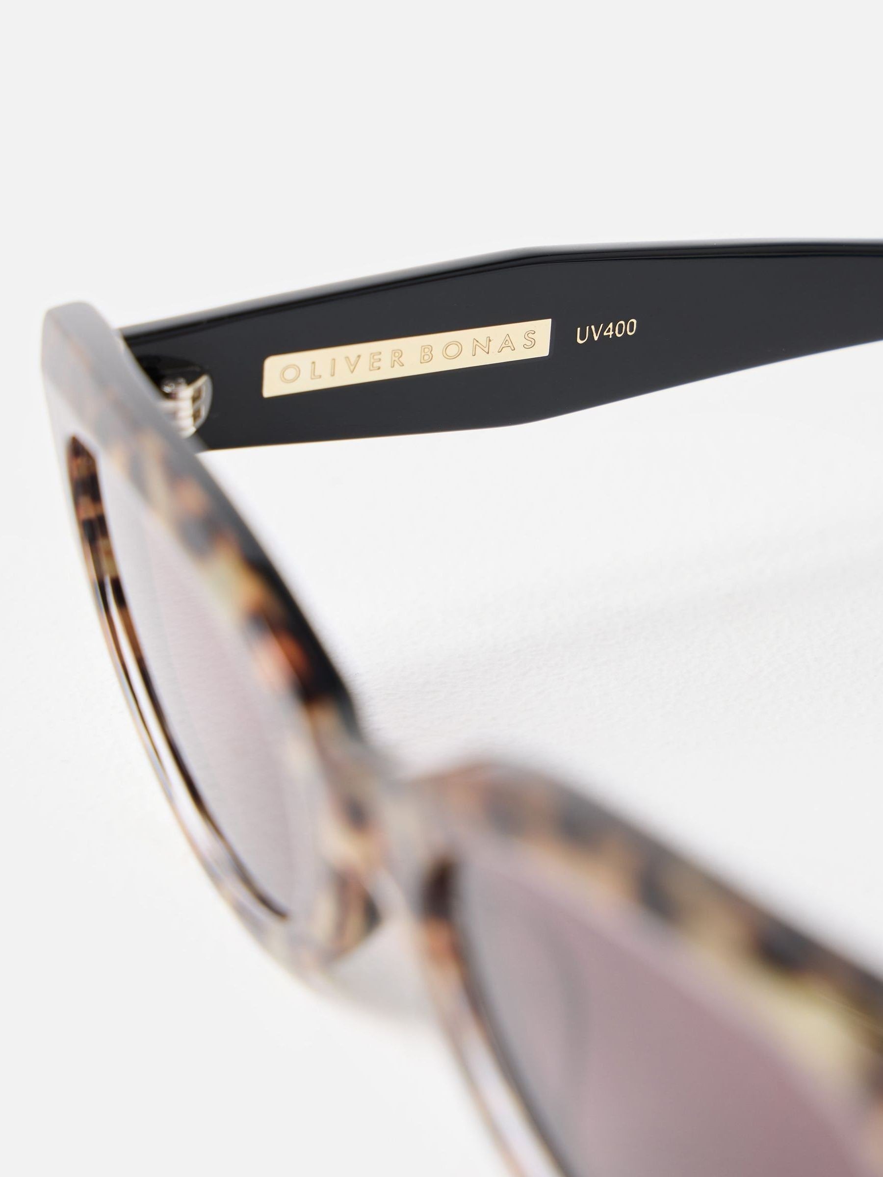 Oliver Bonas animal print cat eye sunglasses, UK version