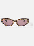 Oliver Bonas animal print cat eye sunglasses, UK version