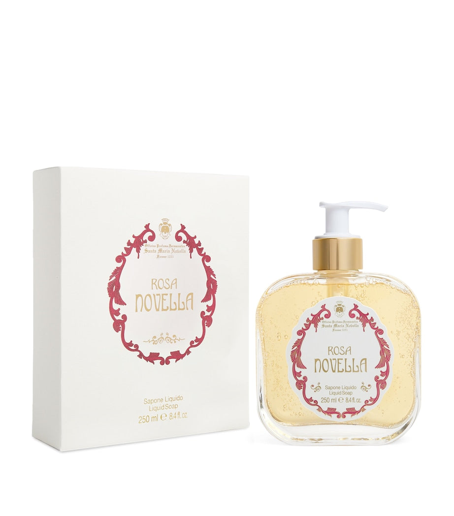 Santa Maria Novella Rosa Novella liquid hand soap 250ml, imported from the UK