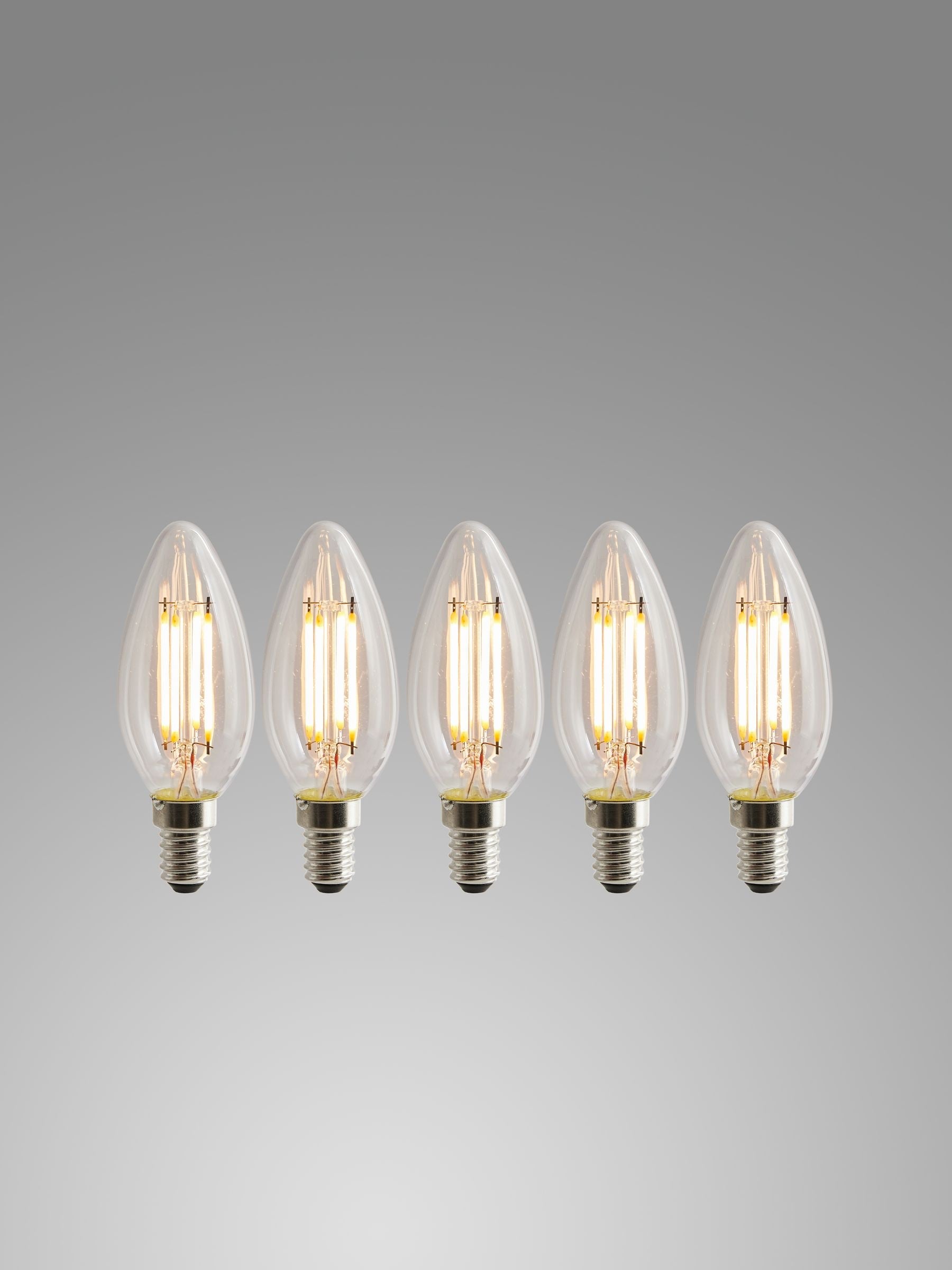 Ampoules LED SES bougies pack de 5 4W, importées du Royaume-Uni